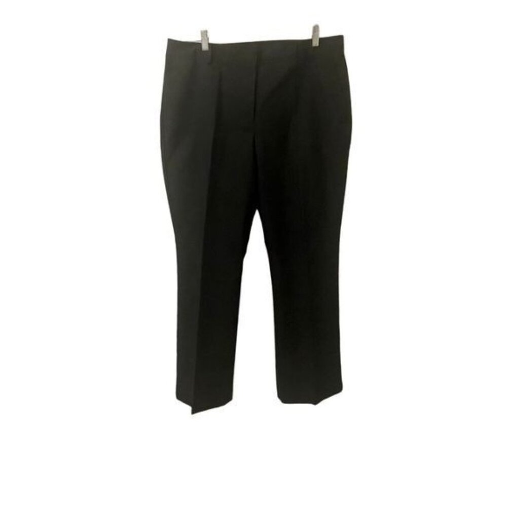 Talbots Women's Black Dress Pants Zip Closure Work Sz 16 Classic Professional - Picture 2 of 10